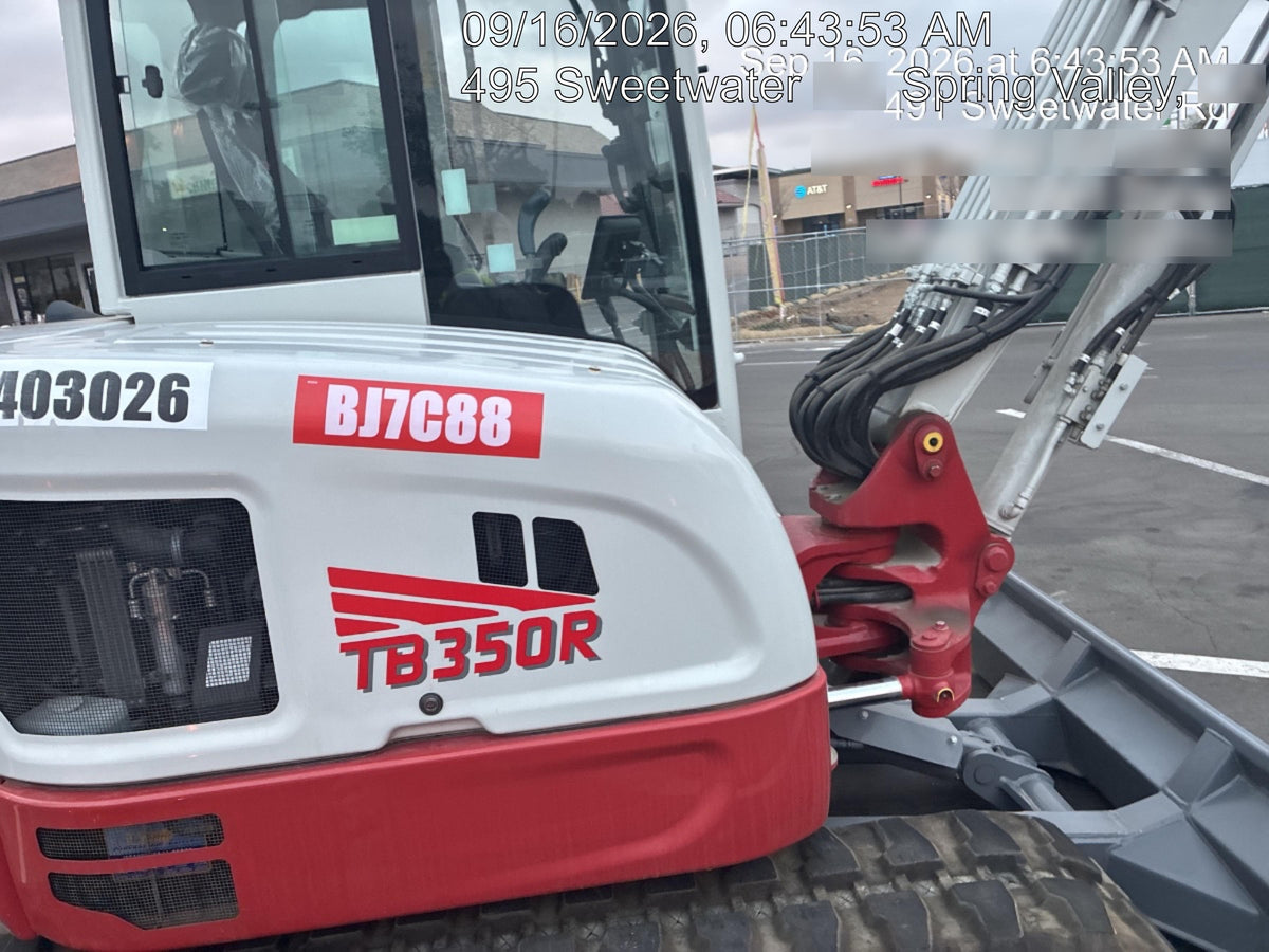 2024 TAKEUCHI TB350R-CR