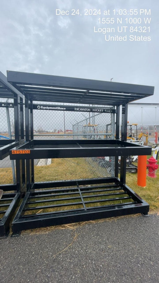 2024 FLUID POWER SUPPORT Excavator Bucket Rack