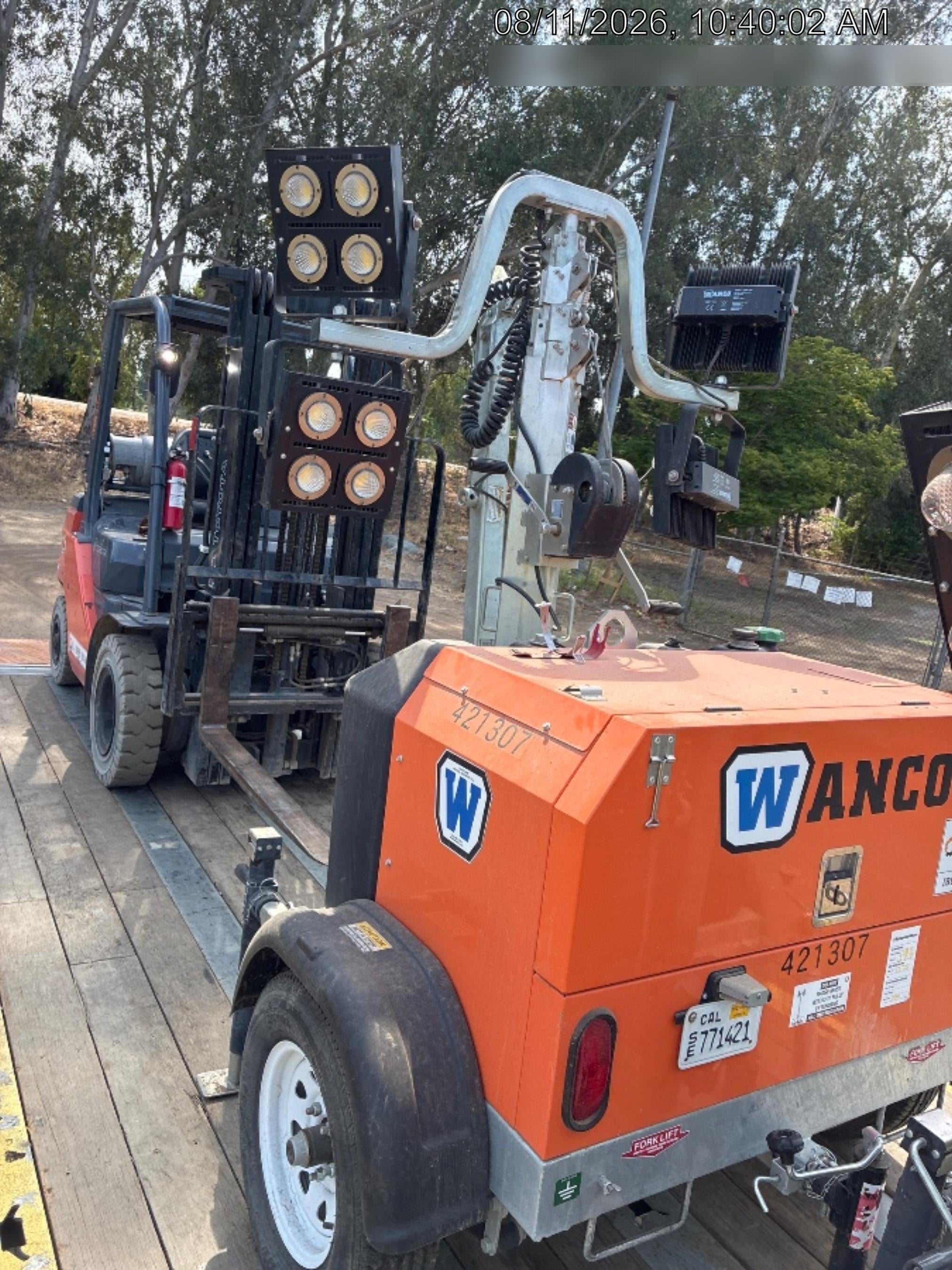 2024 Wanco WLTT-4MM4K Diesel, Deep Sea Controller, Shore Power Plug, Auto Start, (4) 350W LED Floodlights, 4kW Generator, 60 Gal Fuel Tank, 2" Ball, T3