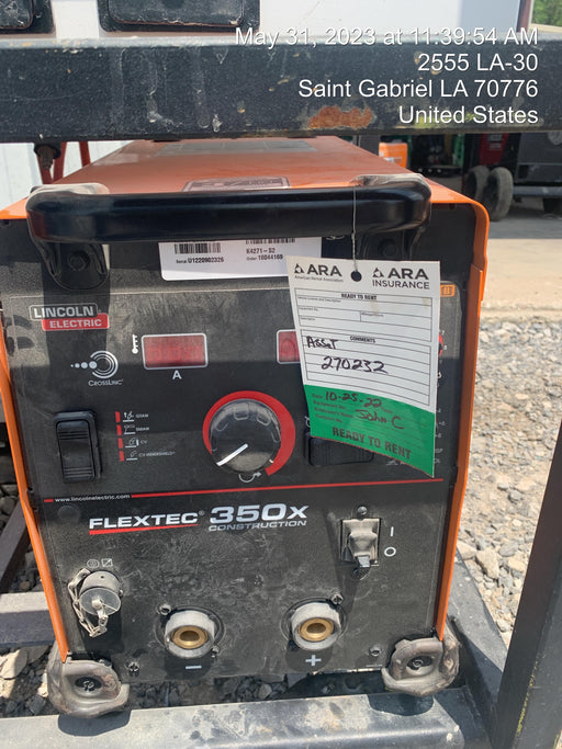 2022 LINCOLN ELECTRIC FLEXTEC 350X
