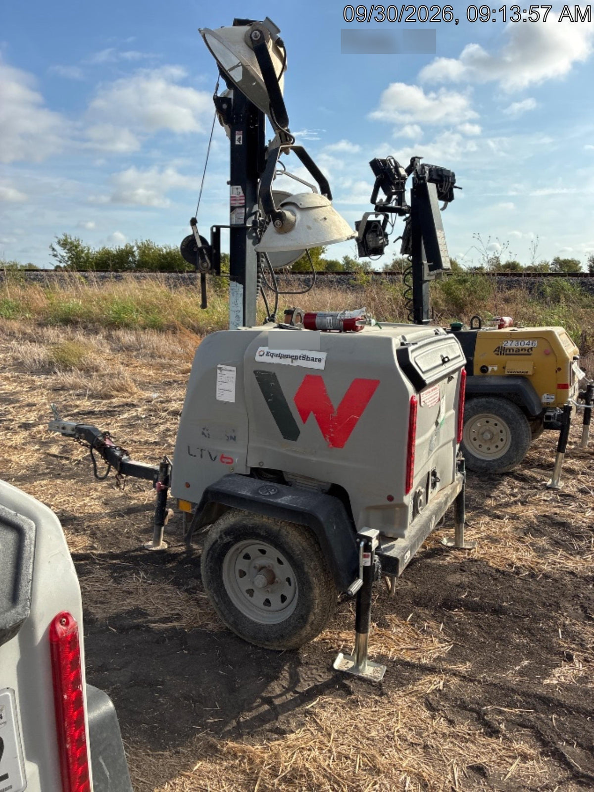 Wacker Neuson LTV6K-MH Wacker Neuson LTV6K Towable Light Tower