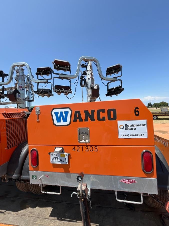 2024 Wanco WLTT-4MM4K Diesel, Deep Sea Controller, Shore Power Plug, Auto Start, (4) 350W LED Floodlights, 4kW Generator, 60 Gal Fuel Tank, 2" Ball, T3