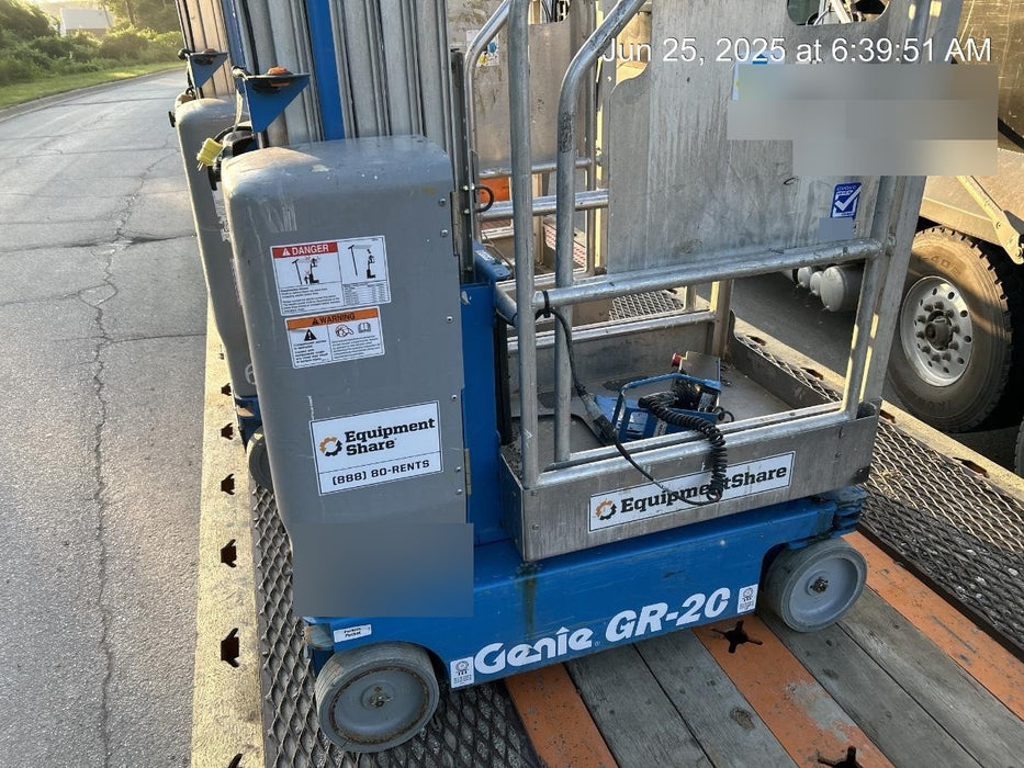 2019 GENIE GR-20