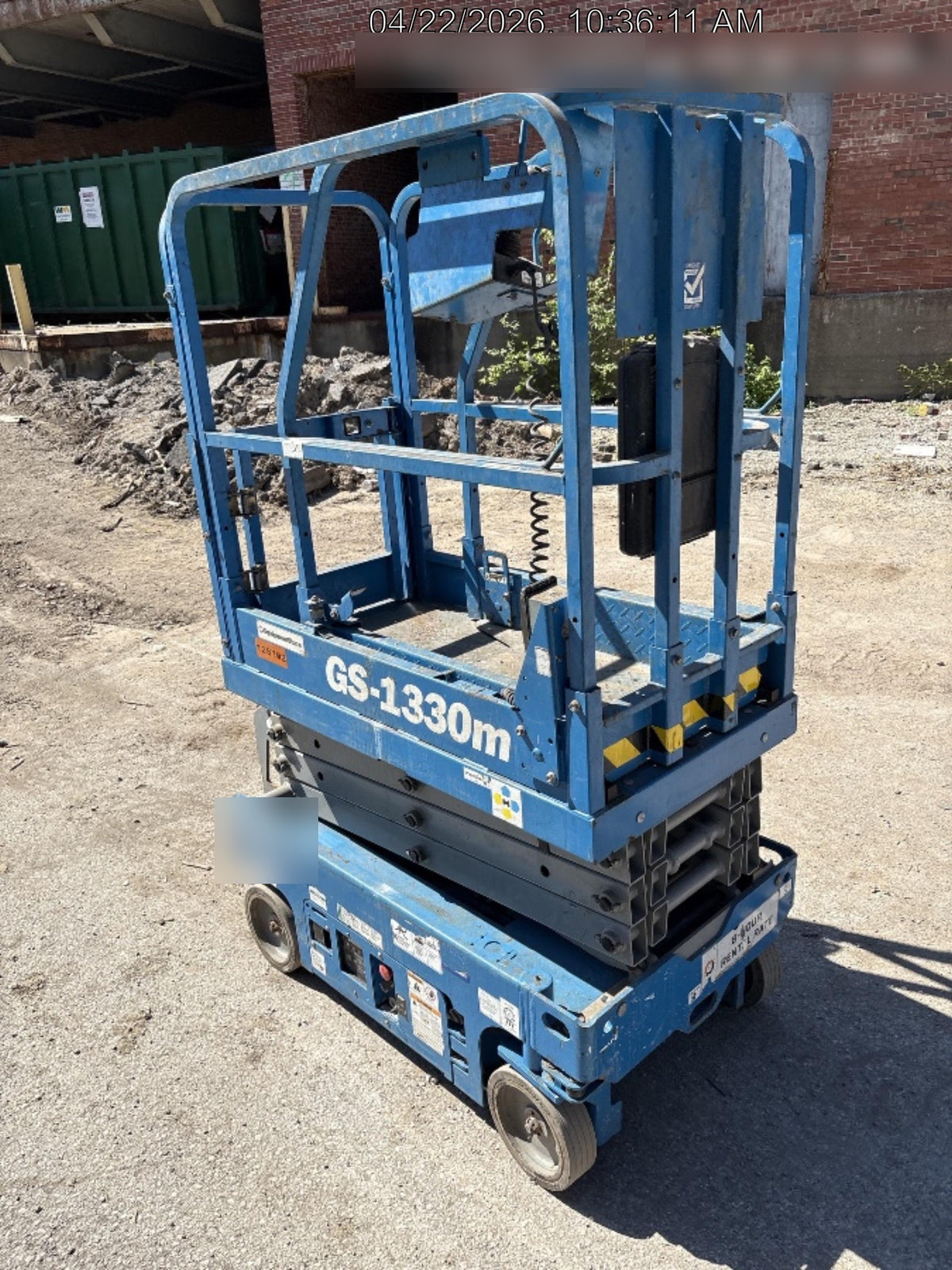 2021 GENIE GS-1330m