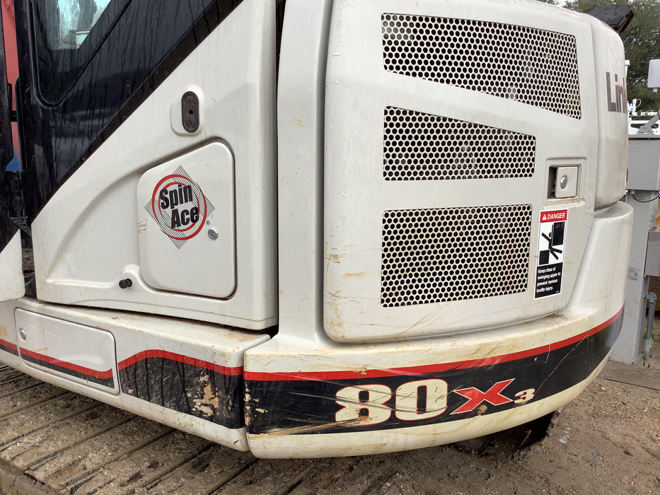 2020 Link-Belt 80X3EX 80 X3 SPIN ACE FINAL TIER 4 HYDRAULIC CRAWLER EXCAVATOR BASE MACHINE F.O.B. PORT OF ENTRY