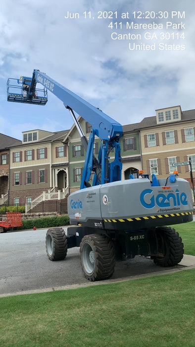 2020 Genie S-85 XC FF Tires, Beacon, 12kw Generator