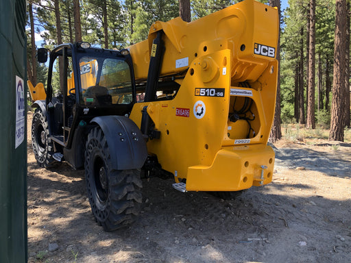 2020 JCB 510-56 Canopy, Solid Tires, Work Lights, Beacon, Aux Hydraulics, Back up Alarm, Lifting Eye, ES Decals