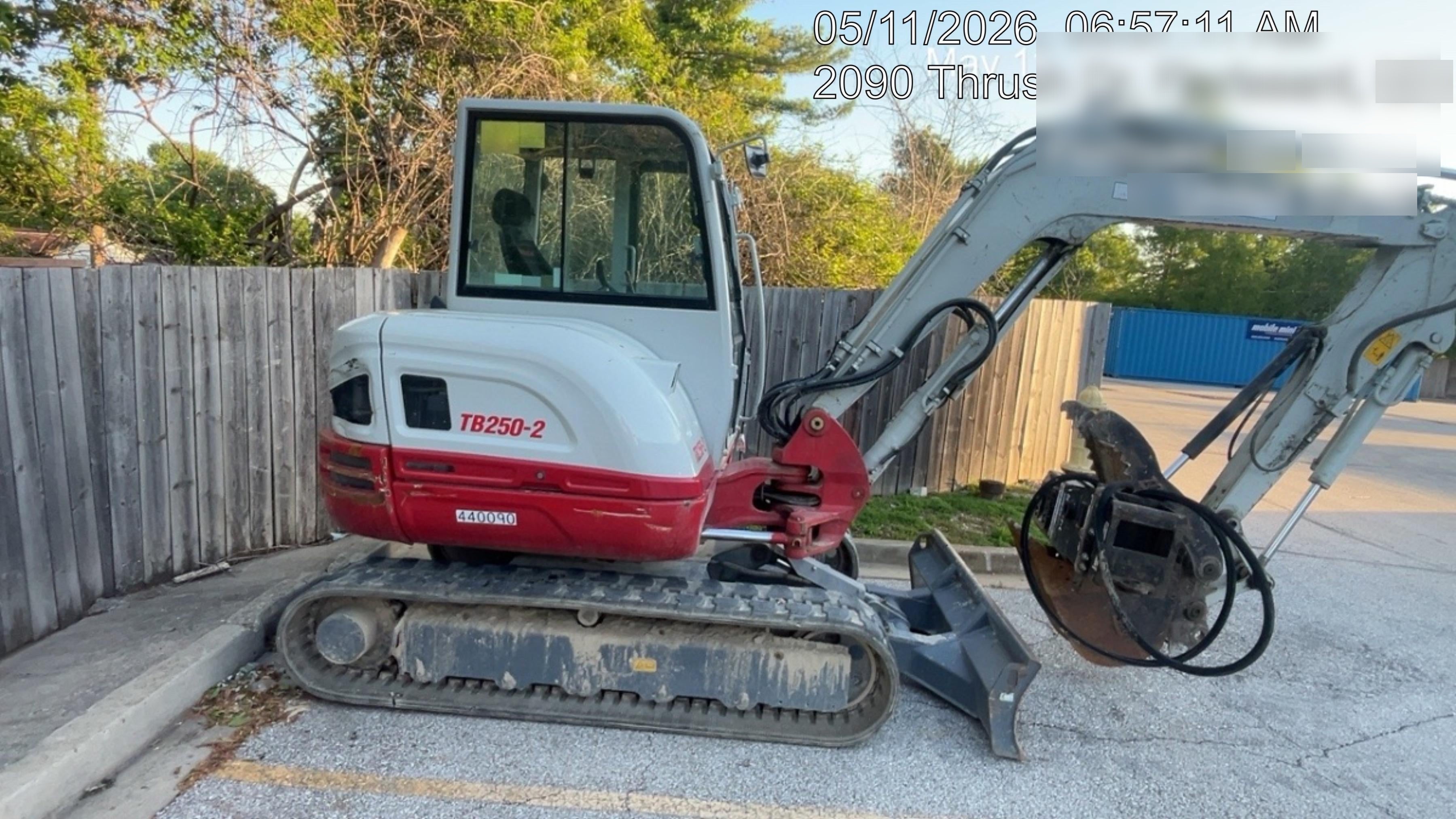 2024 TAKEUCHI TB250-2CR