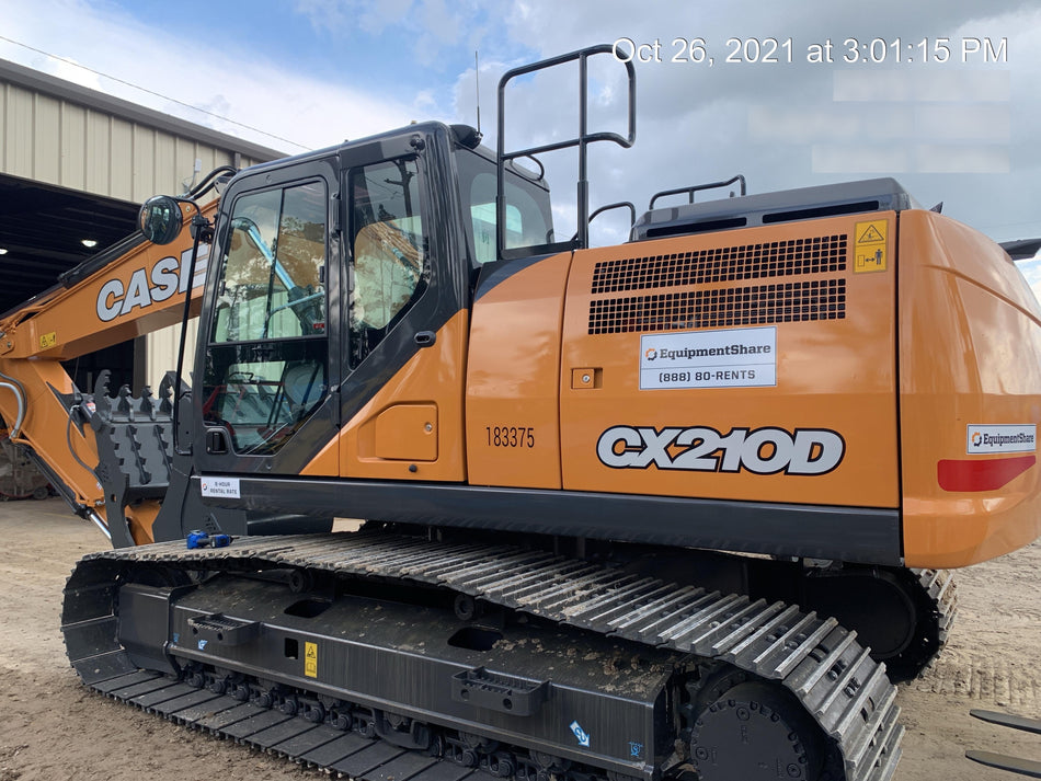 2021 CASE CX210D