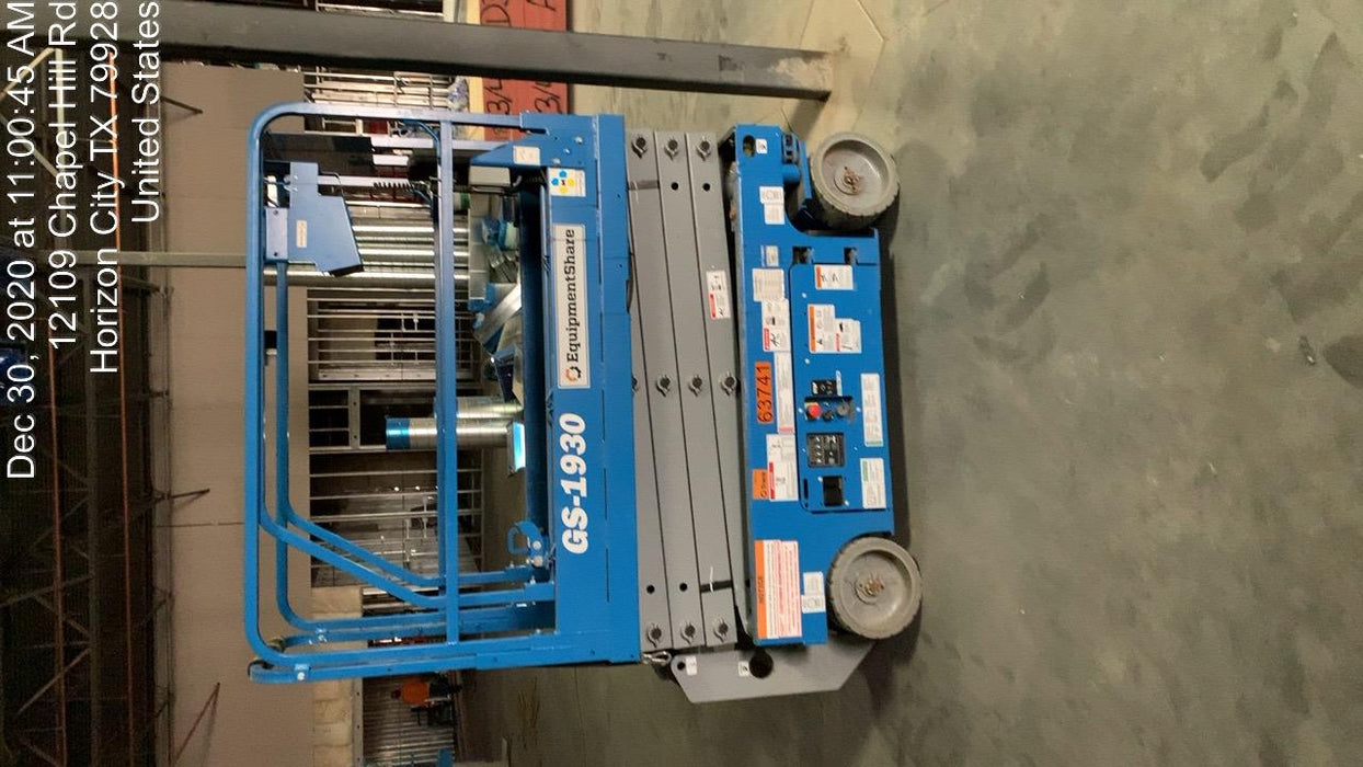 2020 Genie GS-1930 Standard Machine