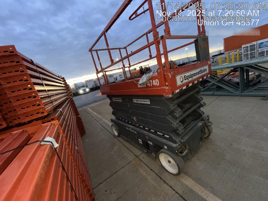 2018 Skyjack SJIII-4740 Standard Rental Specs