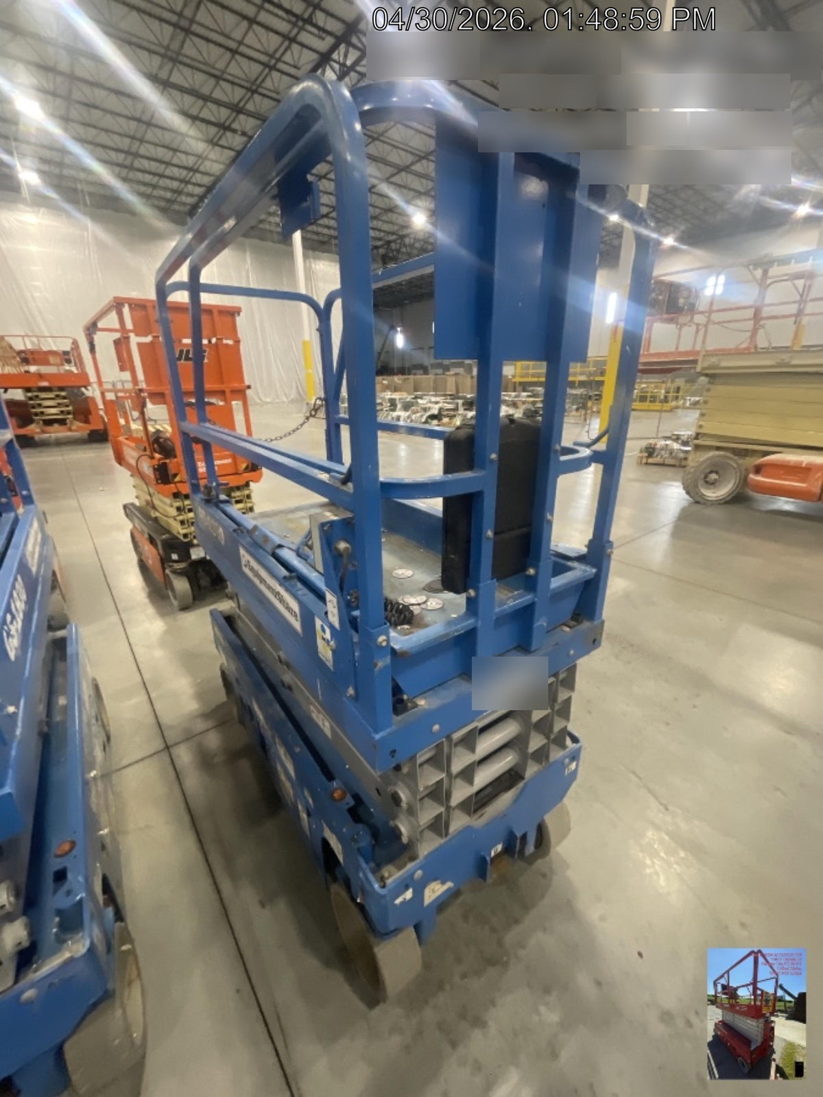 2020 Genie GS-1930 Fixed rails with chain entry gate - Pre A92.20