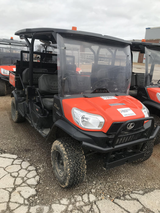 2021 Kubota RTV-X1140W-H Plastic Canopy, Windshield Acrylic Clear, LED Strobe Light, Wire Harness Kit, Back up Alarm