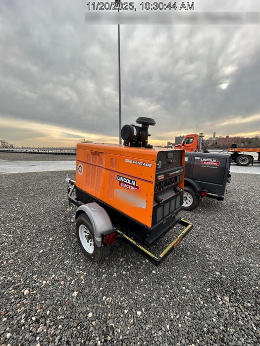 2021 Lincoln Electric Vantage 549X Ready Pak 3, ORANGE (includes trailer, cable rack, fender light kit)