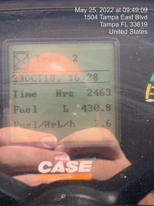 2016 Case 621F CLOSED CAB, JRB 416 STYLE HYD COUPLER