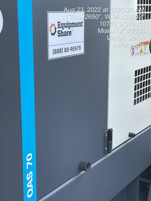 2022 ATLAS COPCO QAS 70