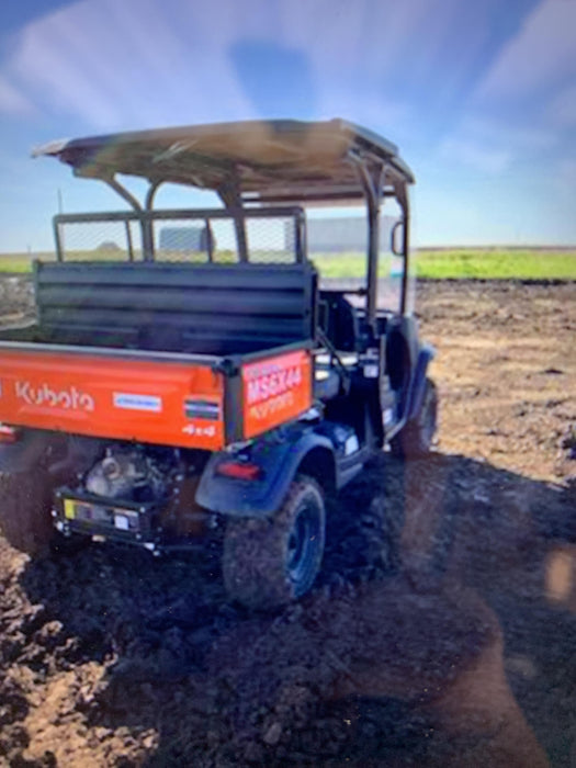 2021 Kubota RTV-X1140W-H Plastic Canopy, Windshield Acrylic Clear, LED Strobe Light, Wire Harness Kit, Back up Alarm