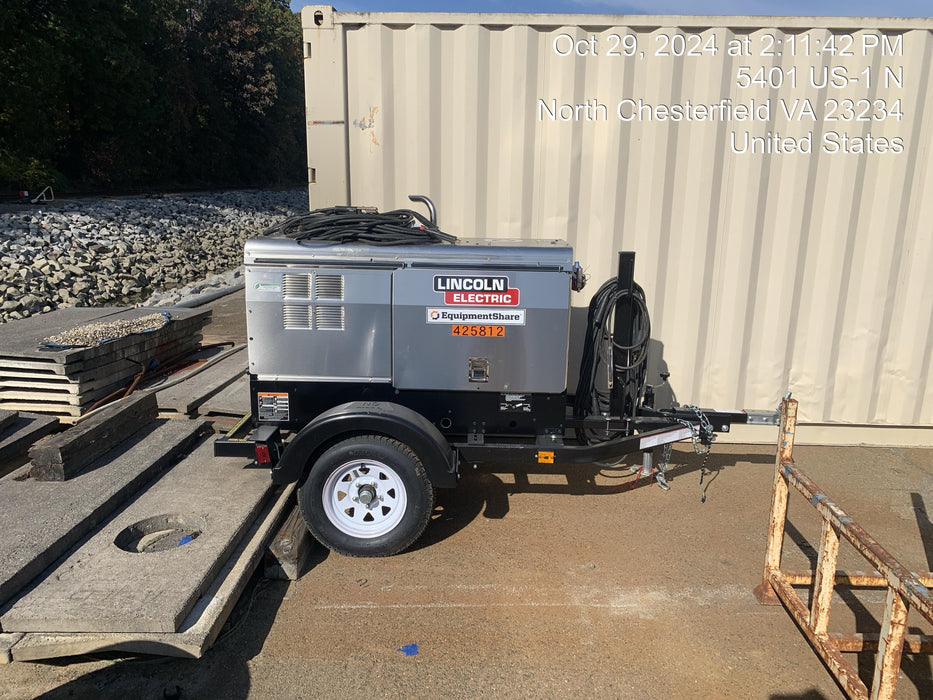 2024 Lincoln Electric LE400 Kubota V1505, Trlr, Cable Rack, Light Kit, ES Decals, T3