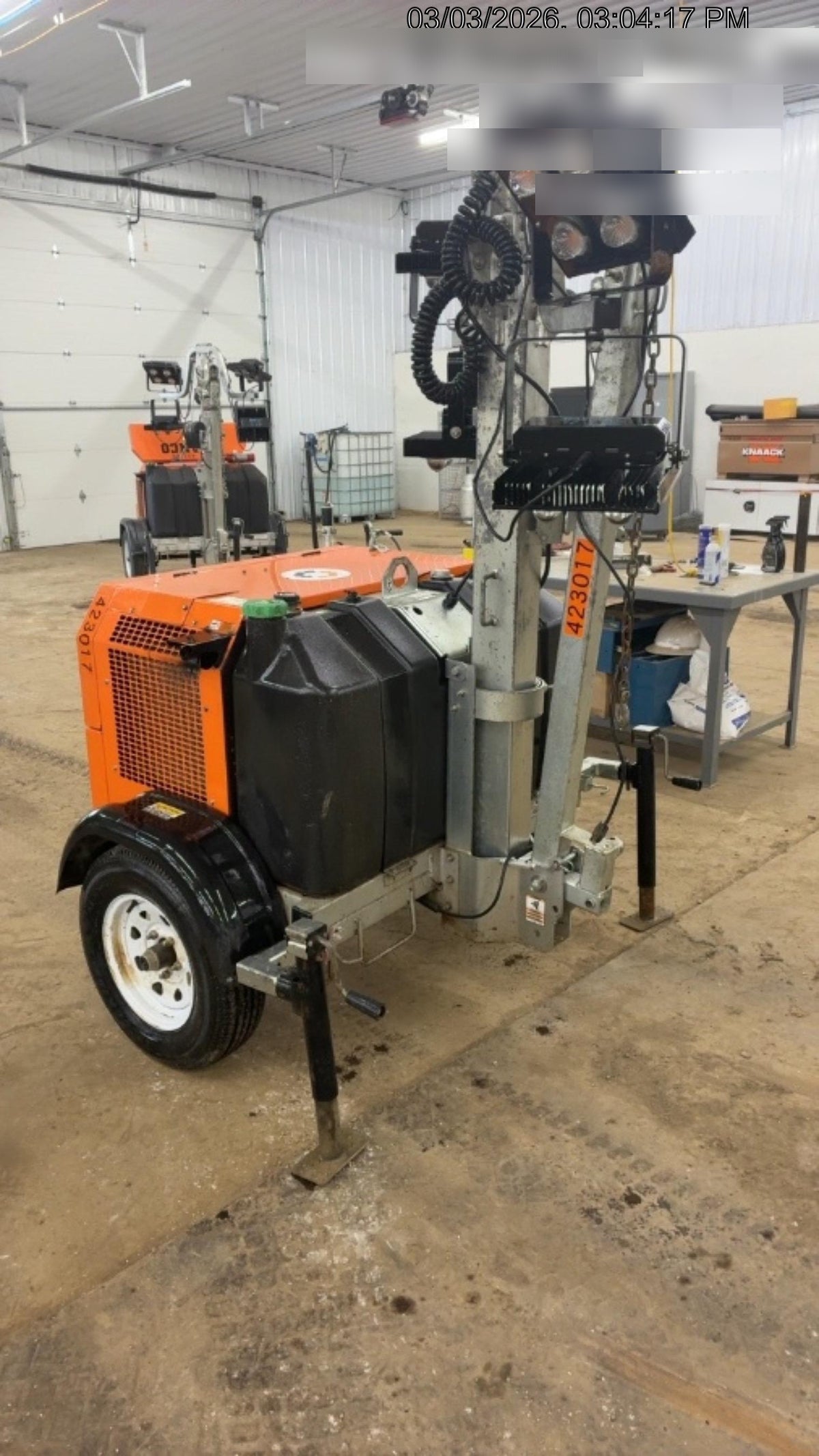 2024 Wanco WLTT-4MM4K Diesel, Deep Sea Controller, Shore Power Plug, Auto Start, (4) 350W LED Floodlights, 4kW Generator, 60 Gal Fuel Tank, 2" Ball, T3