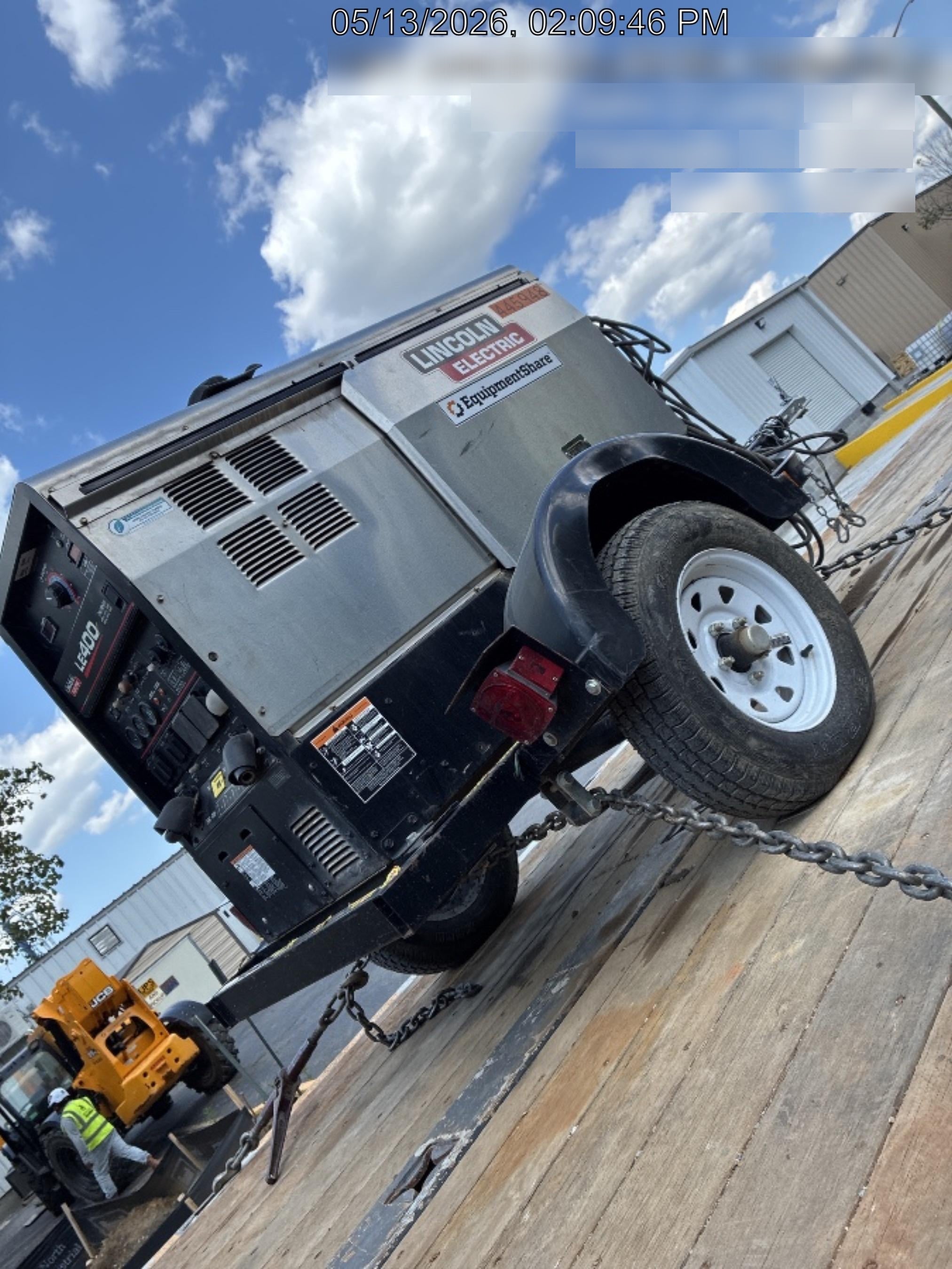 2024 Lincoln Electric LE400 Kubota V1505, Trlr, Cable Rack, Light Kit, ES Decals, T3