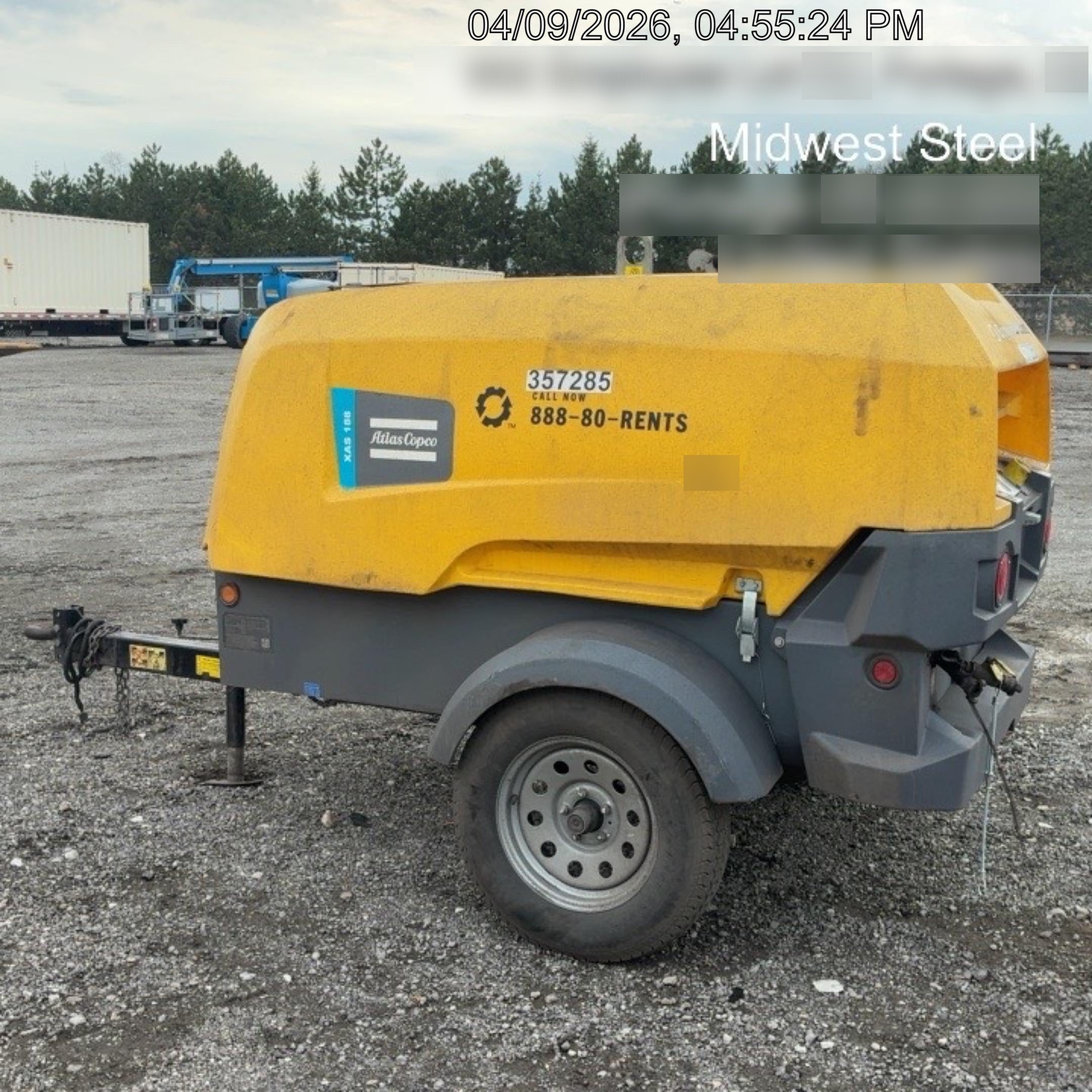 2023 ATLAS COPCO XAS188 CWK