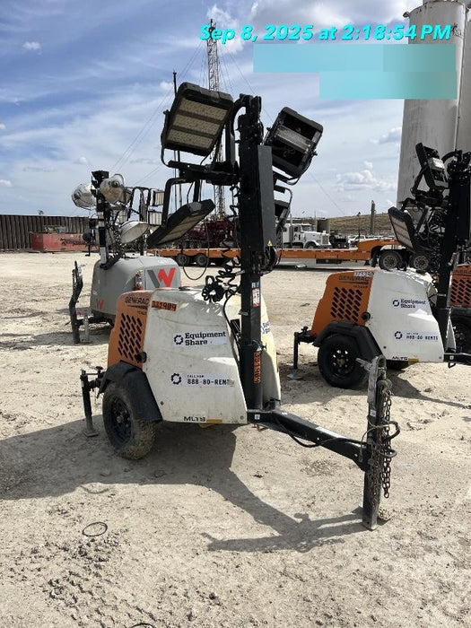 2023 Generac MLT2 Diesel, Flex Switch 120V Input, Powerzone Controller, (4) 320W LED Lights, 4kW Generator, 39.9 Gal Fuel Tank, 2" Ball, T3