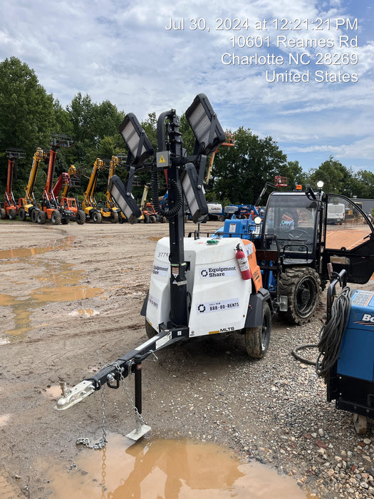 2023 Generac MLT2 Diesel, Flex Switch 120V Input, Powerzone Controller, 
(4) 320W LED Lights, 4kW Generator, 39.9 Gal Fuel Tank, 2" Ball, T3