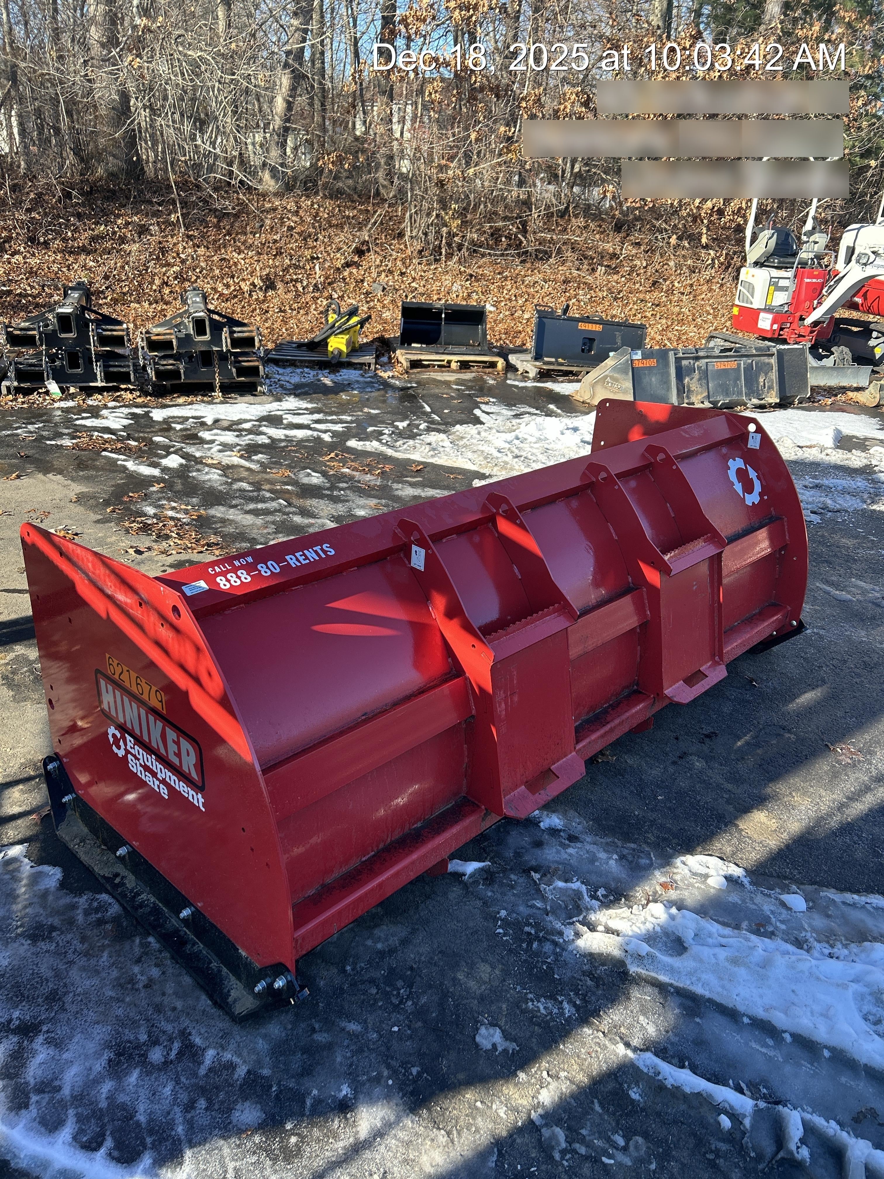 2025 HINIKER 3808 - Hiniker 8' Snow Plow