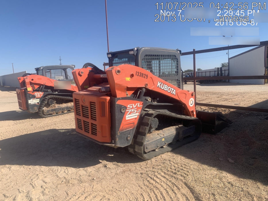 2021 KUBOTA SVL75­2HFWC