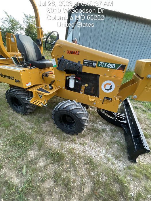 2023 VERMEER RTX450