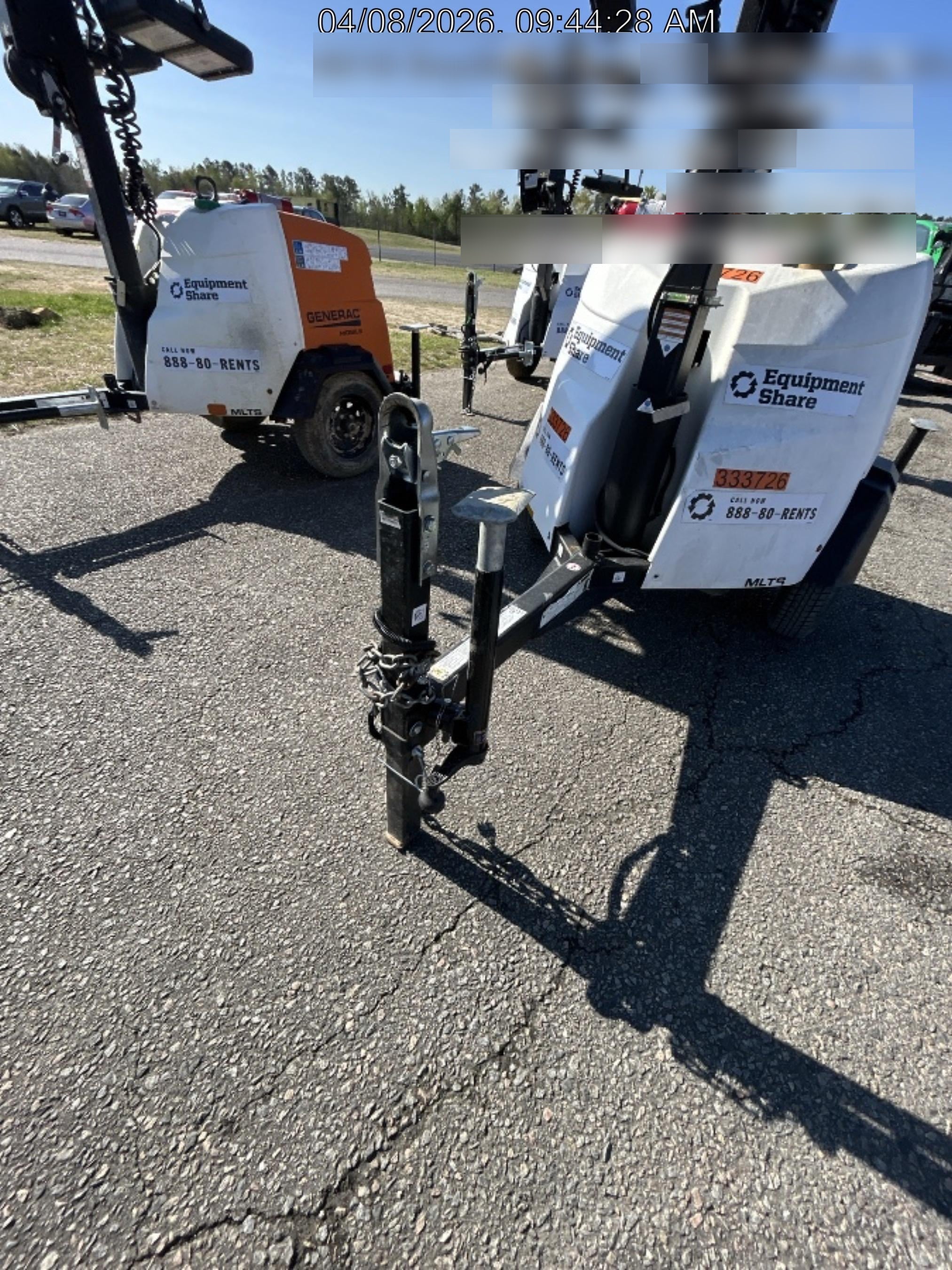 2023 Generac MLT2 Diesel, Flex Switch 120V Input, Powerzone Controller, (4) 320W LED Lights, 4kW Generator, 39.9 Gal Fuel Tank, 2" Ball, T3