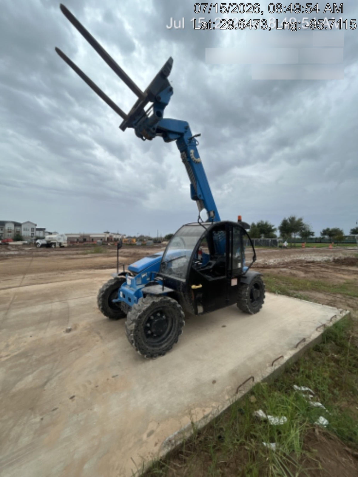 2020 Genie GTH-5519 Cab/Heat/Air, Solid Tires, Work Lights, Beacon, Aux Hydraulics, Back up Alarm