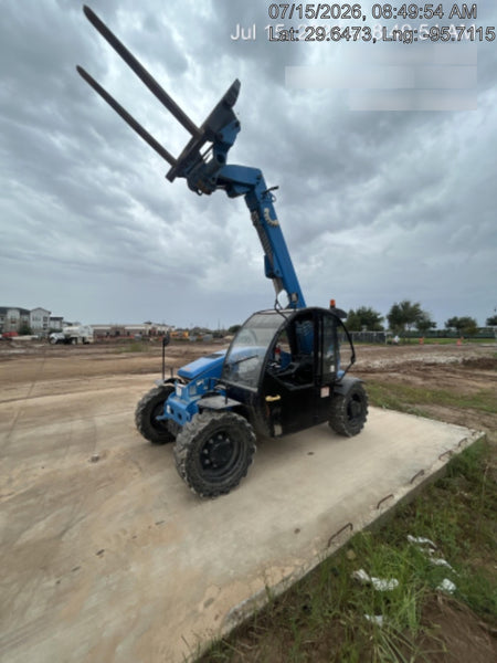 2020 Genie GTH-5519 Cab/Heat/Air, Solid Tires, Work Lights, Beacon, Aux Hydraulics, Back up Alarm