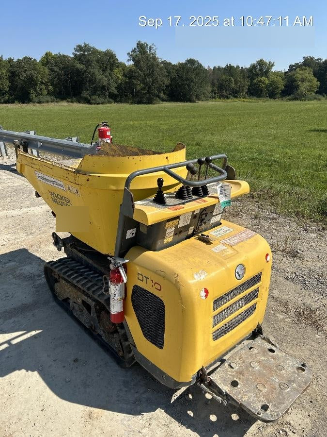 2019 WACKER NEUSON DT10
