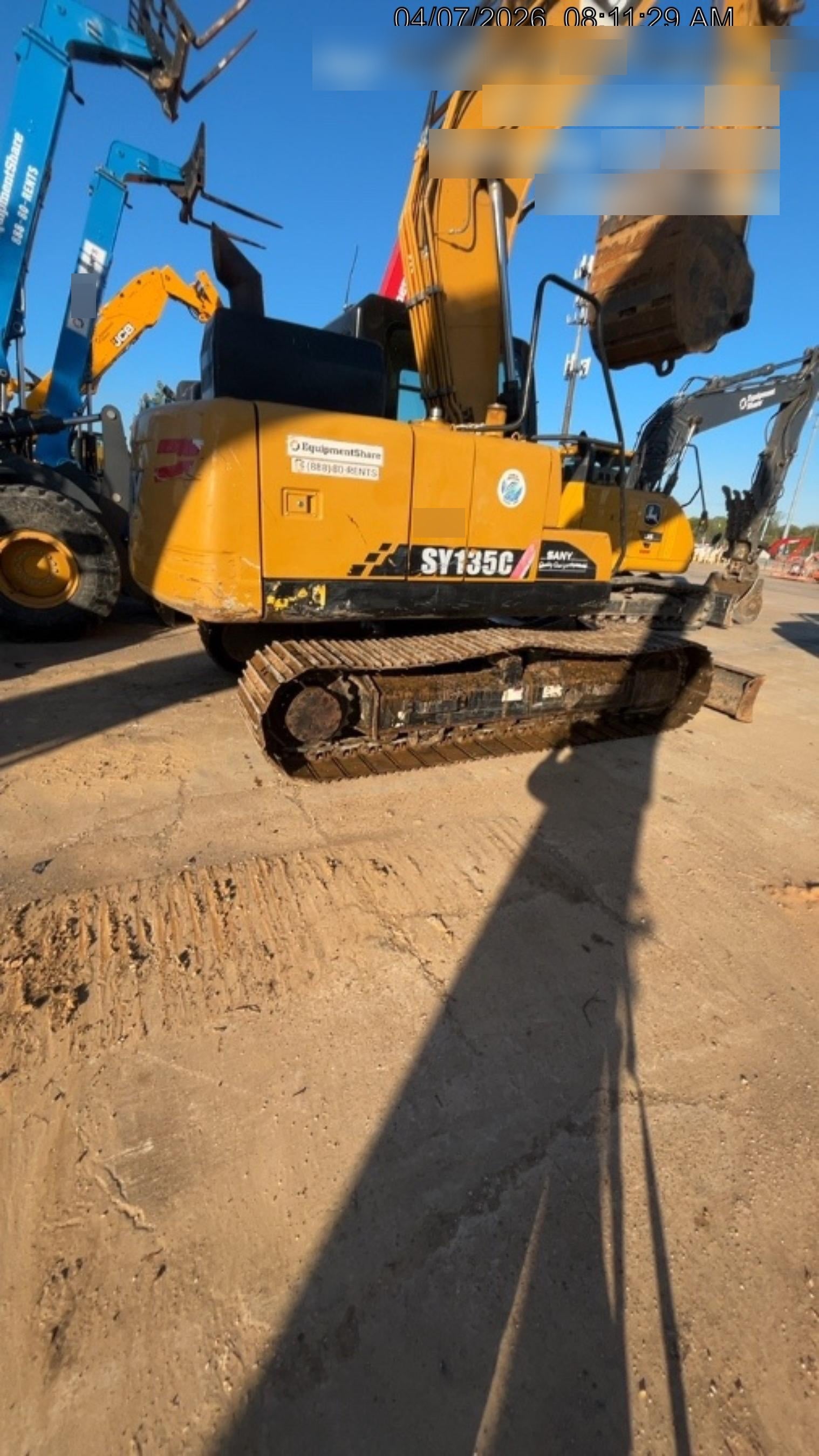 2018 SANY SY135C