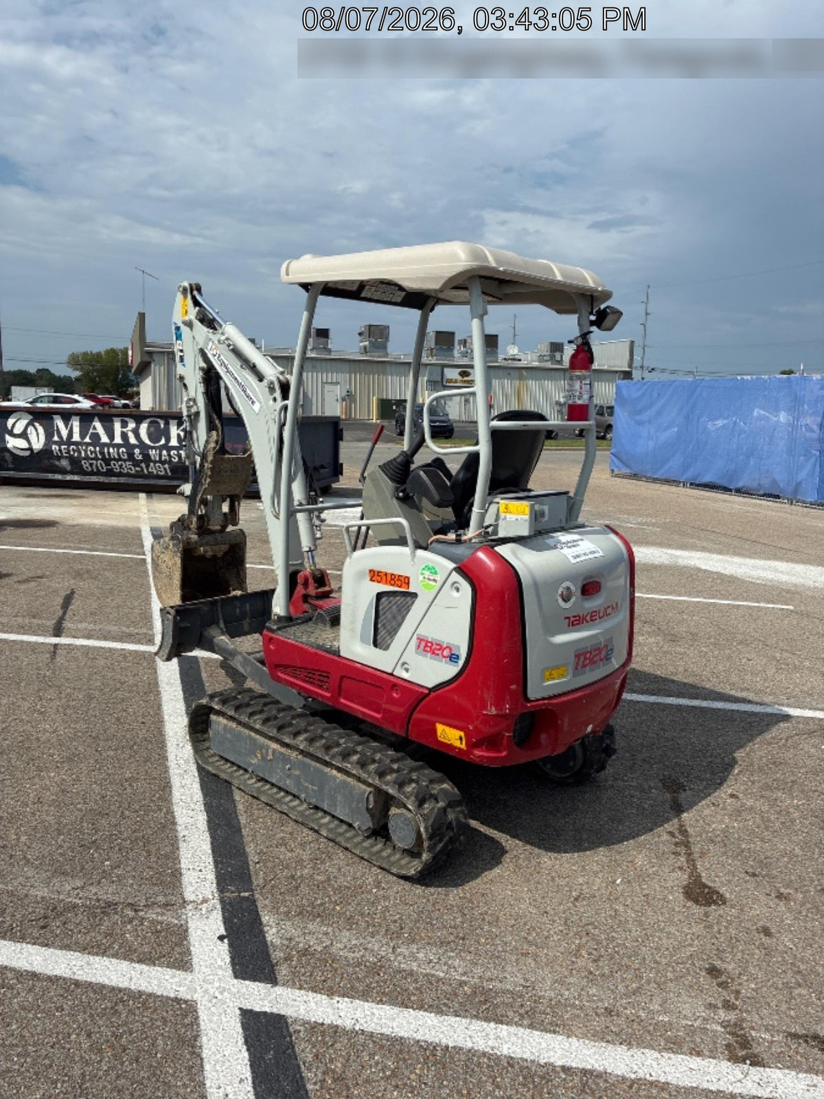 2022 TAKEUCHI TB20e