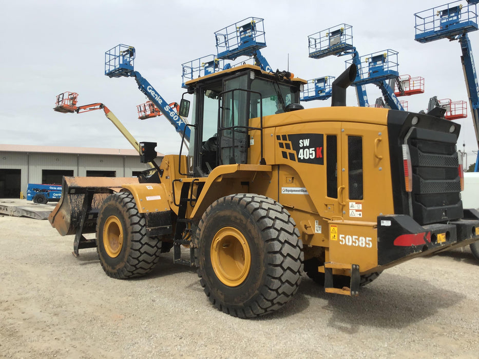 2019 Sany SW405K Cab, JRB Hydraulic QC, 4yrd Bucket, Standard Carriage, 72" Forks - SW405-00A