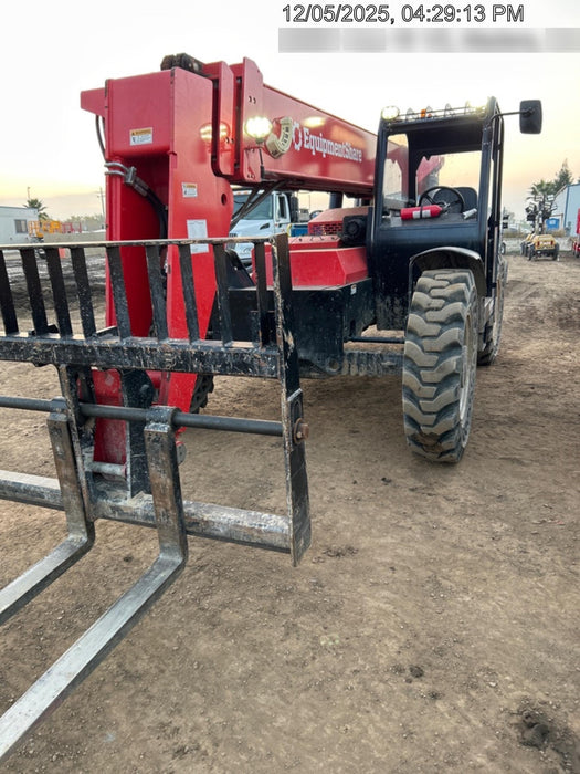 2019 Manitou MTA8044 74hp T4F, Open ROPS, Cab and Boom LED work lights, Auxiliary Hydraulics, Solid Tires, Amber strobe, Lift Hook 66" Carriage, 60" Forks