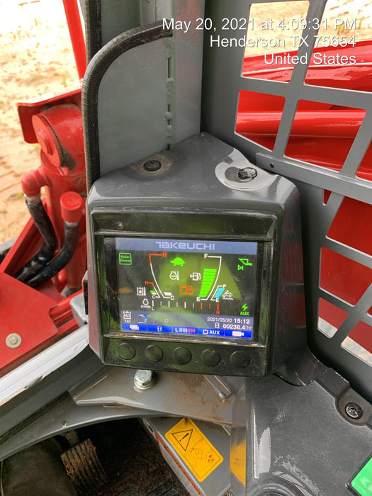 2020 Takeuchi TL12R2-R Canopy, Manual QC