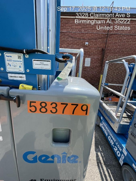 2025 GENIE GR-20