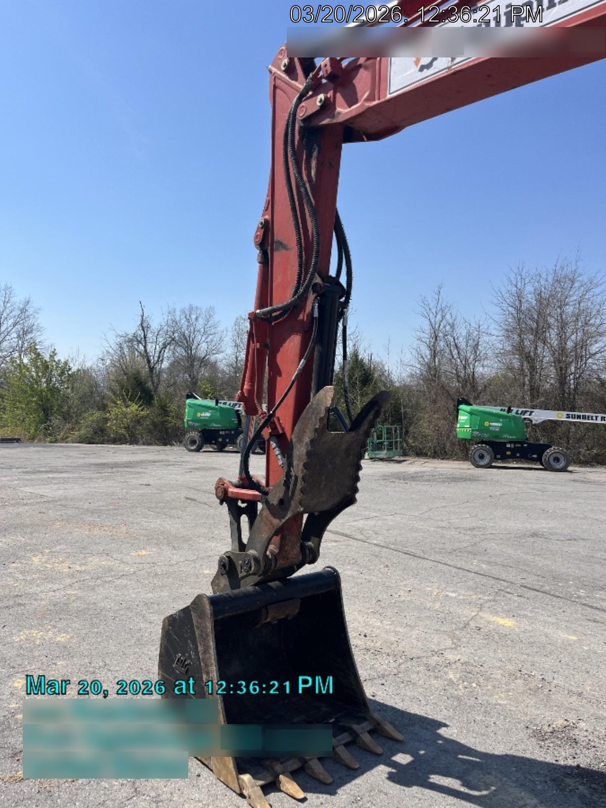2020 Link-Belt 80X3EX 7'2" ARM, 17.7" rubber tracks, Multi function aux hydraulics