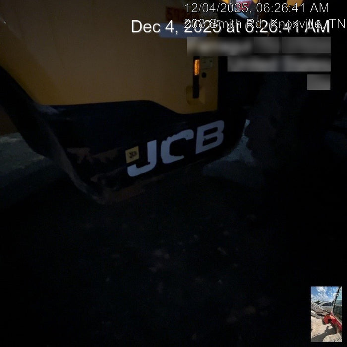 2020 JCB 510-56 Cab/Heat/Air, 74 HP, Solid Tires, STD Worklight, Beacon, Aux Hydraulics, Lifting Eye, Back up Alarm w/66" Carriage/60" Forks