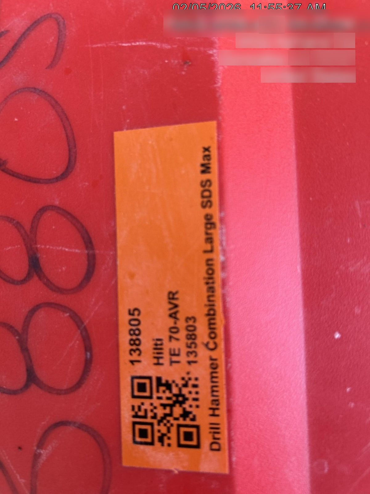 2021 HILTI TE 70-AVR