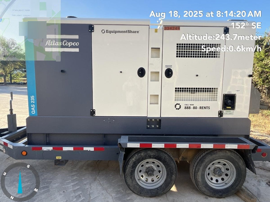 2023 ATLAS COPCO QAS 235