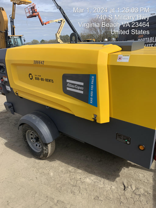 2023 ATLAS COPCO XAS 400-150 PACE