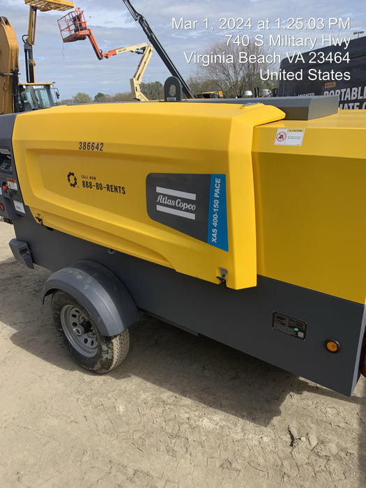 2023 ATLAS COPCO XAS 400-150 PACE