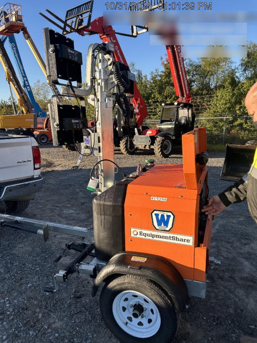 2024 Wanco WLTT-4MM4K Diesel, Deep Sea Controller, Shore Power Plug, Auto Start, (4) 350W LED Floodlights, 4kW Generator, 60 Gal Fuel Tank, 2" Ball, T3