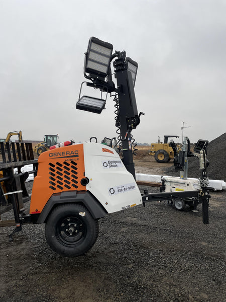 2023 Generac MLT2 Diesel, Flex Switch 120V Input, Powerzone Controller, (4) 320W LED Lights, 4kW Generator, 39.9 Gal Fuel Tank, 2" Ball, T3