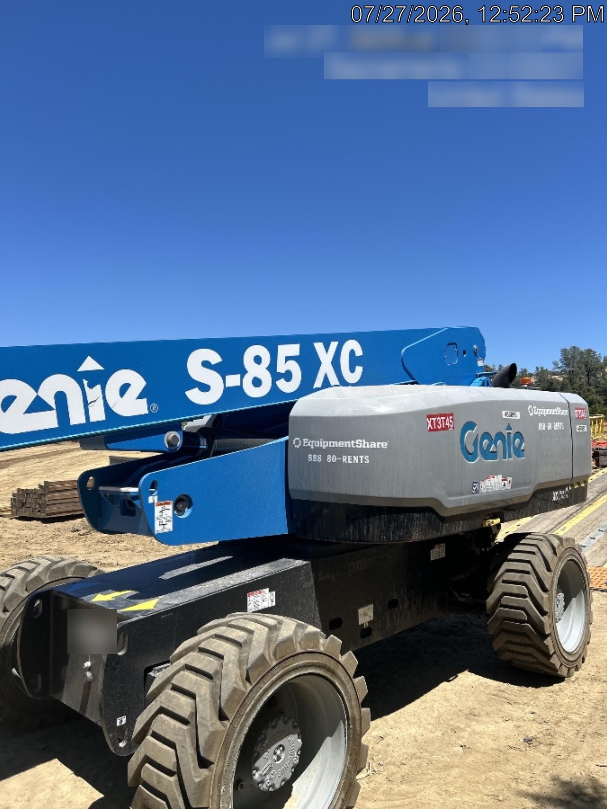 2024 GENIE S-85 XC