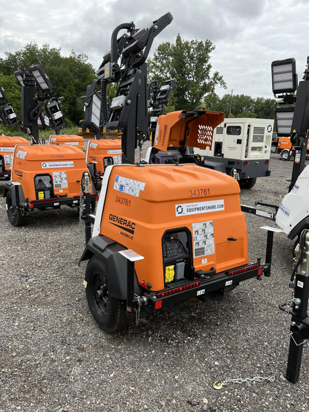 2023 Generac MLT2 Diesel, Flex Switch 120V Input, Powerzone Controller, (4) 320W LED Lights, 4kW Generator, 39.9 Gal Fuel Tank, 2" Ball, T3